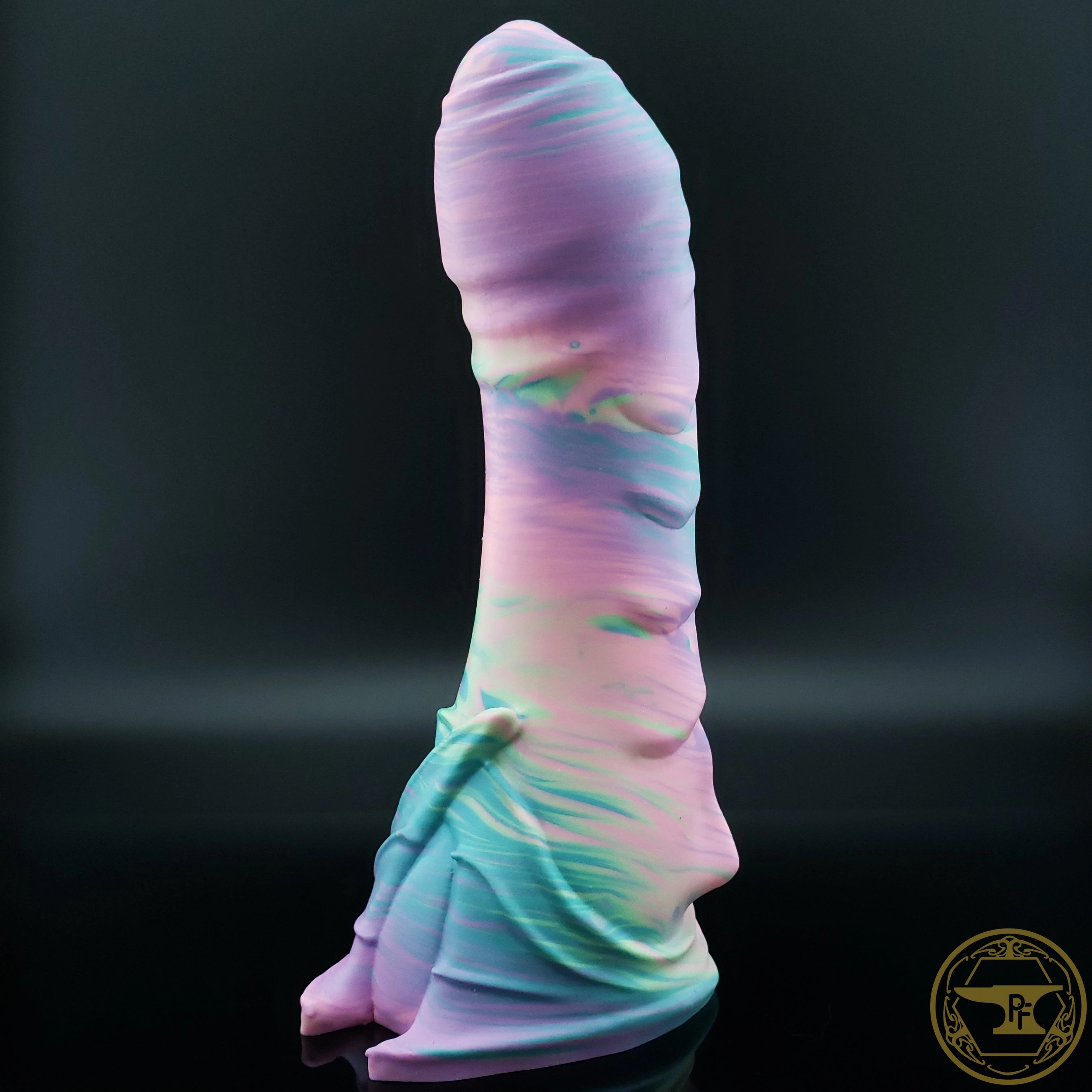 *|5/1|* Large Illithid, Medium 00-50 Firmness, Springy Pastel Rainbows, 6063