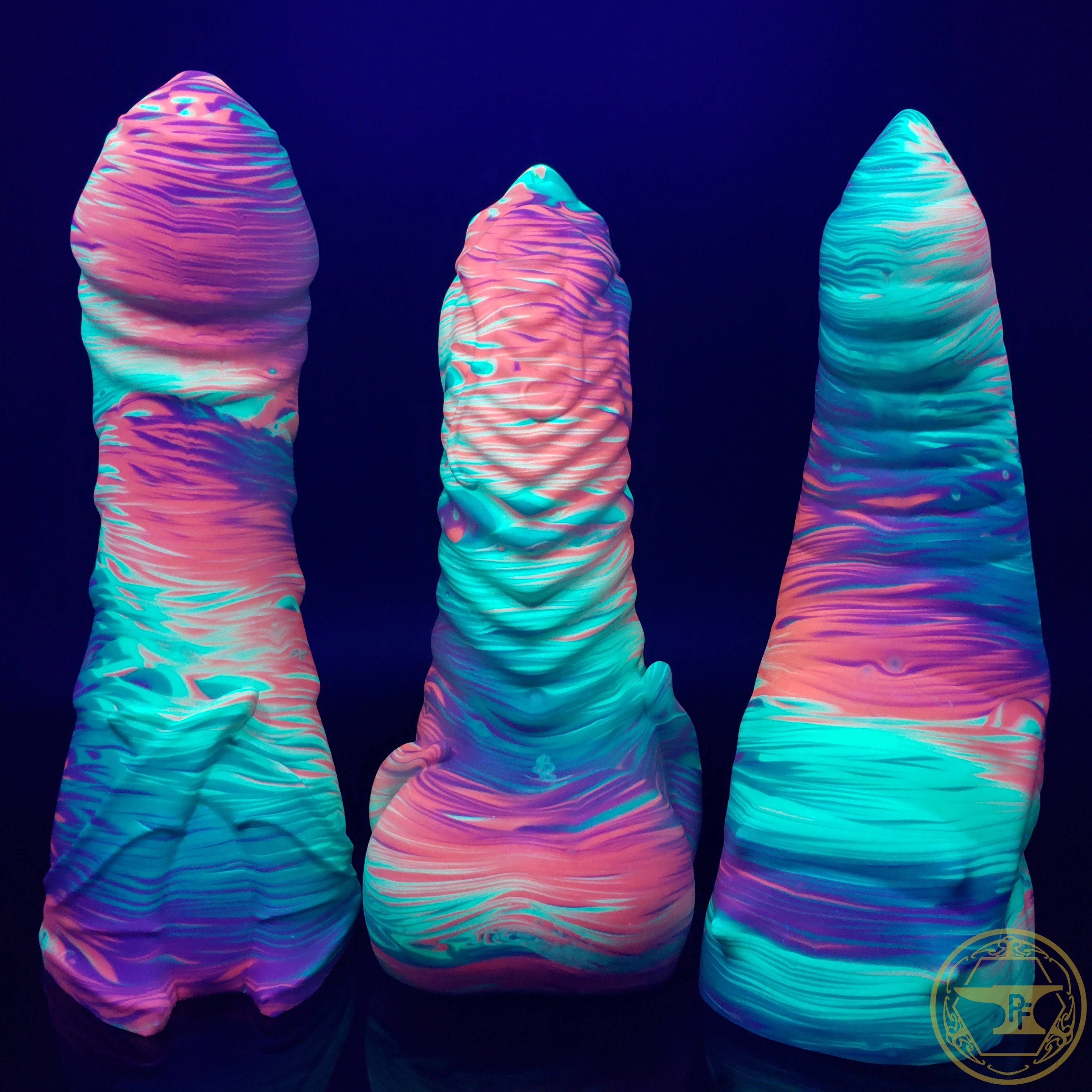 *|5/1|* Large Kobold, Medium 00-50 Firmness, Springy Pastel Rainbows, 6061