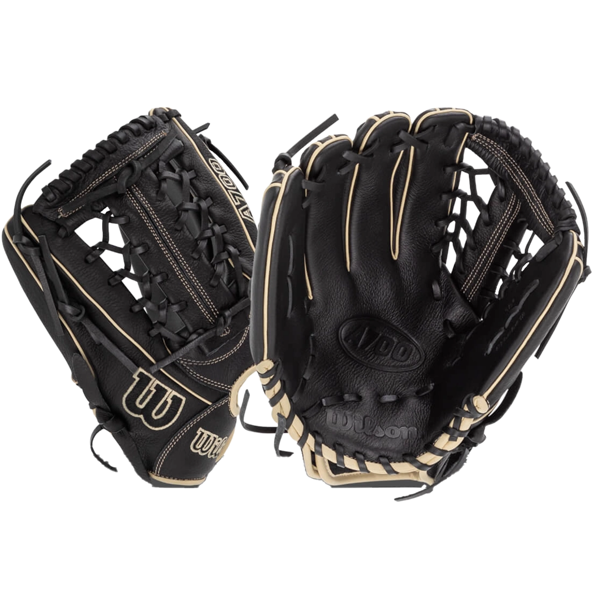 A700 Infield/Outfield 12" Single Post T-Web Left Hand Throw