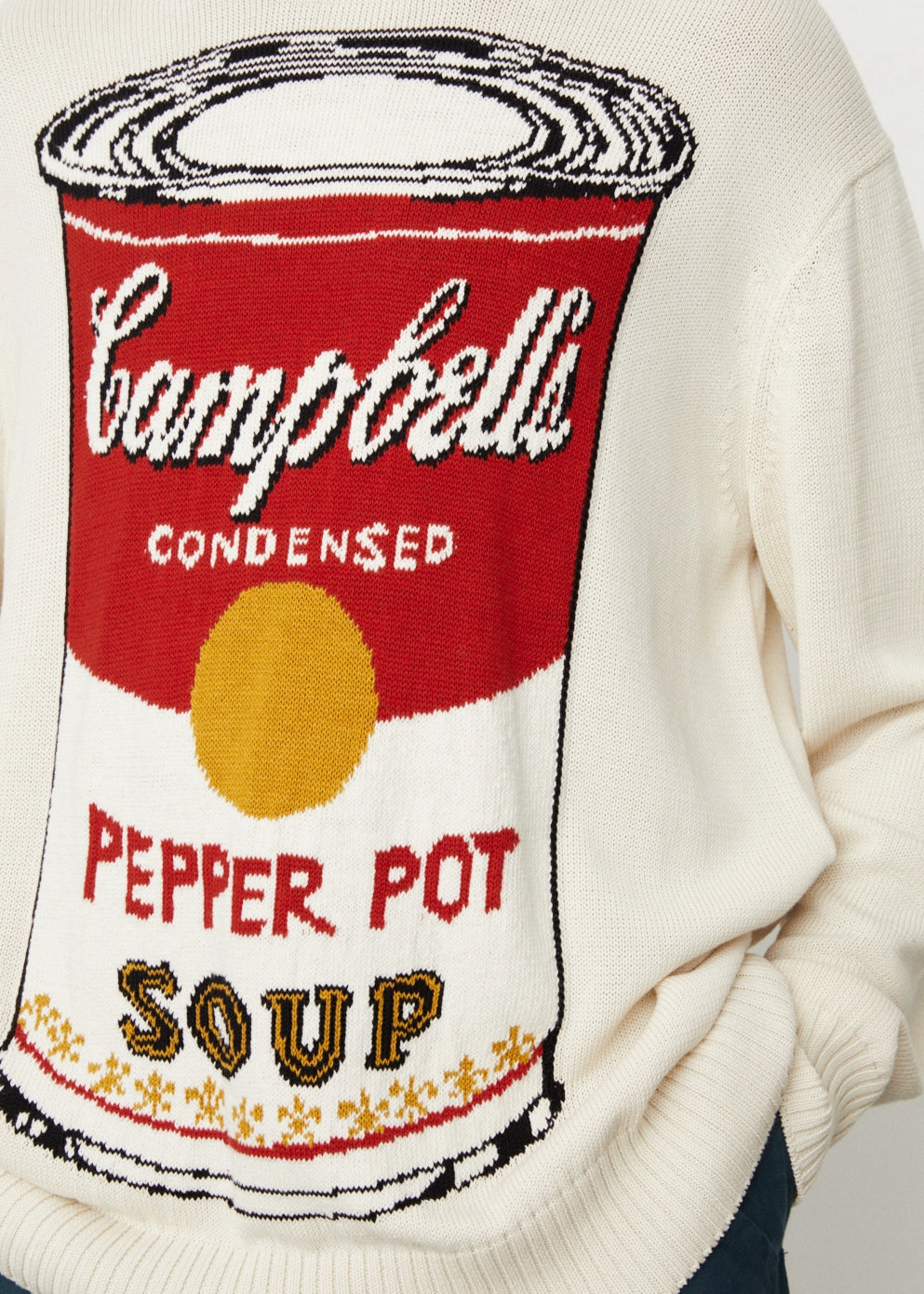 Andy Warhol Intarsia Knit