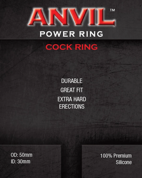 Anvil Yellow/Black Power Ring