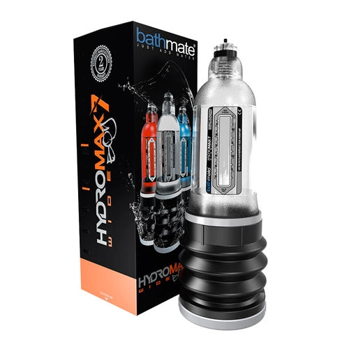 Bathmate Hydromax7 Wide Boy Penis Pump - Crystal Clear