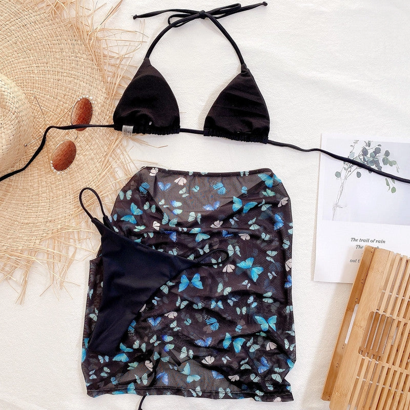 Bikini Ladies Split Swimsuit 3-Piece Swimsuit