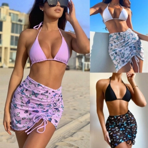 Bikini Ladies Split Swimsuit 3-Piece Swimsuit
