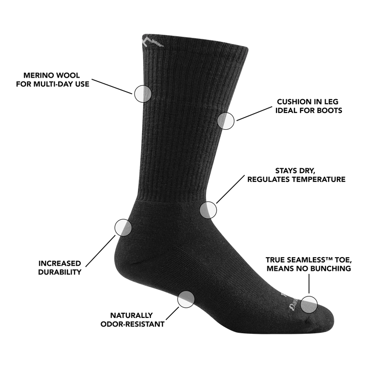 Boot Midweight Tactical Sock with Cushion