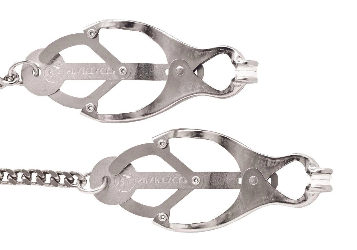 Butterfly Nipple Clamp with Chain: Various Colours