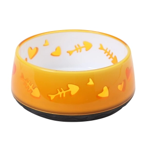 Catit Plastic Bowl Fish Pattern
