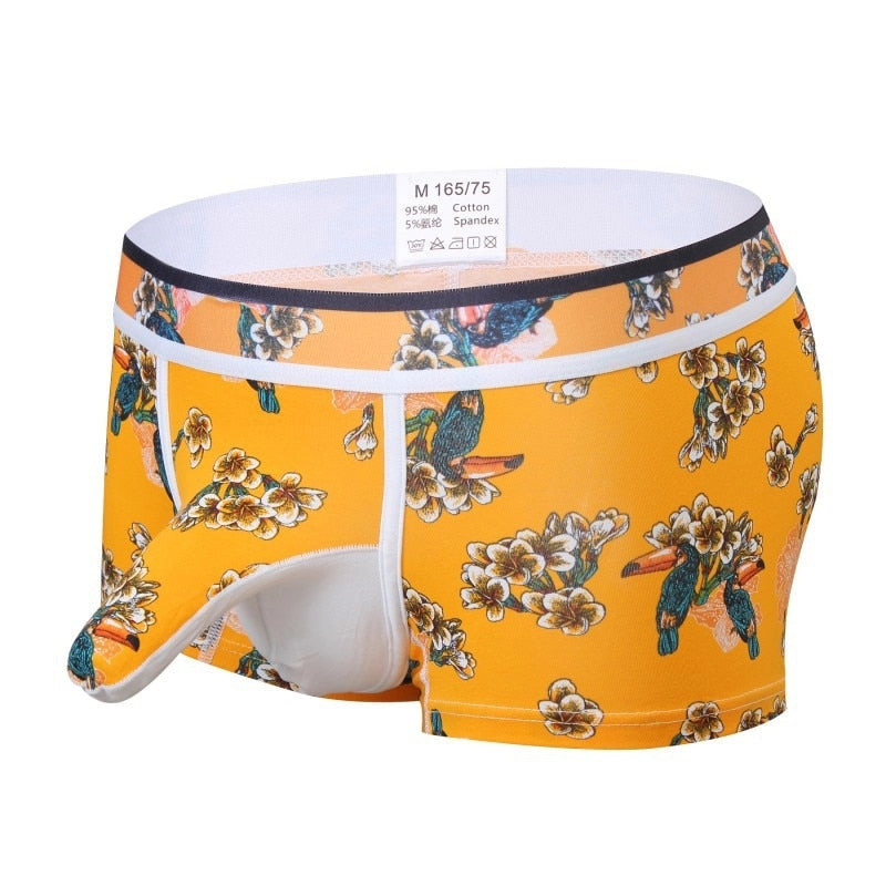 Cotton Panties Sexy Bottom Shorts Printed Pouch Underpants