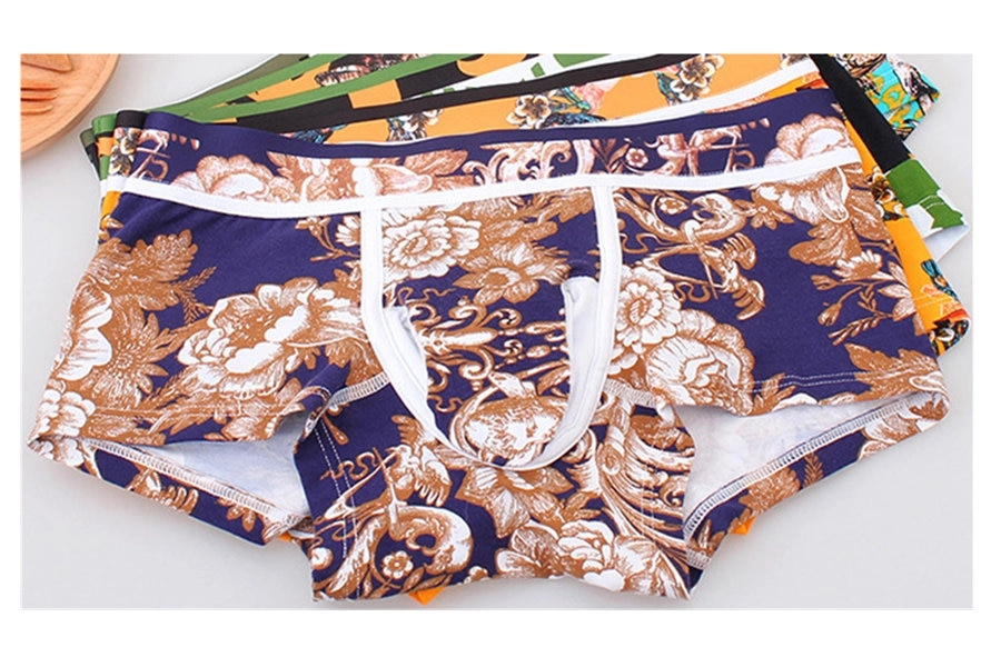 Cotton Panties Sexy Bottom Shorts Printed Pouch Underpants