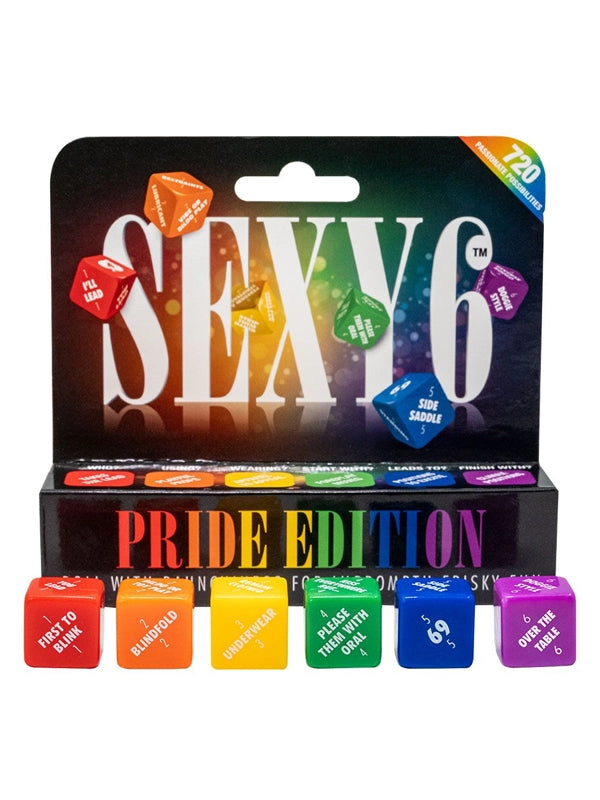 Creative Conceptions Sexy 6 Pride Edition Dice