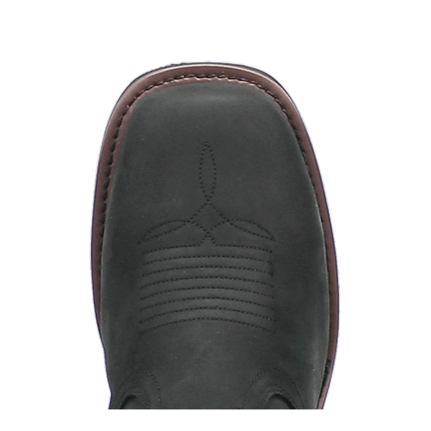 Dan Post Mens Las Cruces Waterproof Black Leather Work Boots