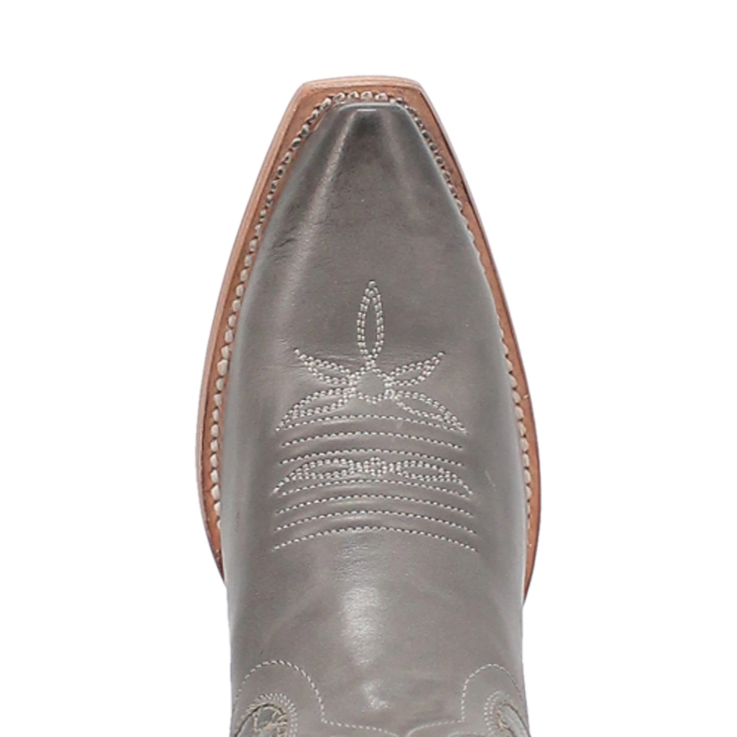 Dan Post Womens Tria Grey Leather Cowboy Boots 6 M