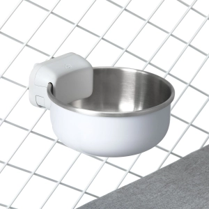 Diggs Universal Crate Bowl & Clip Ash Dog Bowls