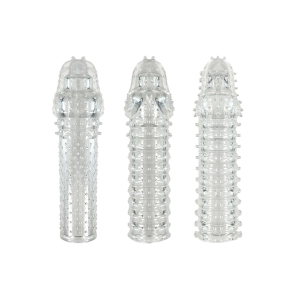 Extension Collection Penis Extension Set - Clear