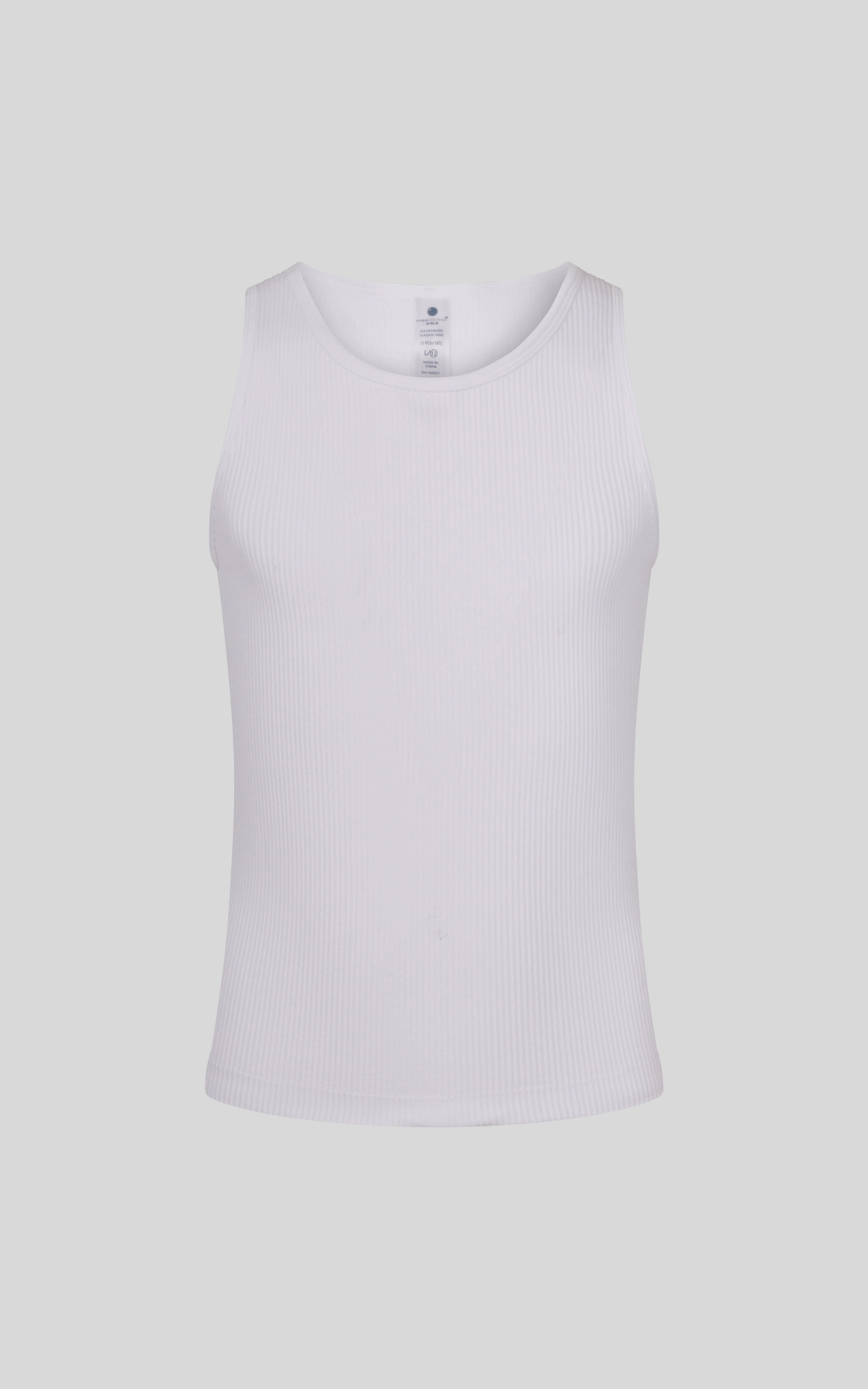 Girls 2 PK Ribbed Tank