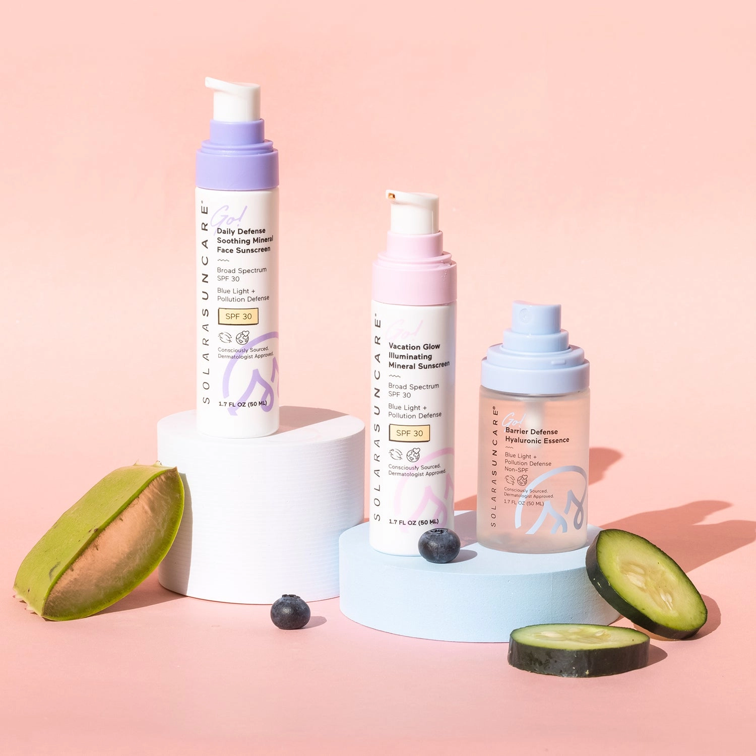 Go! Daily Defense Soothing Mineral Face Sunscreen. SPF 30