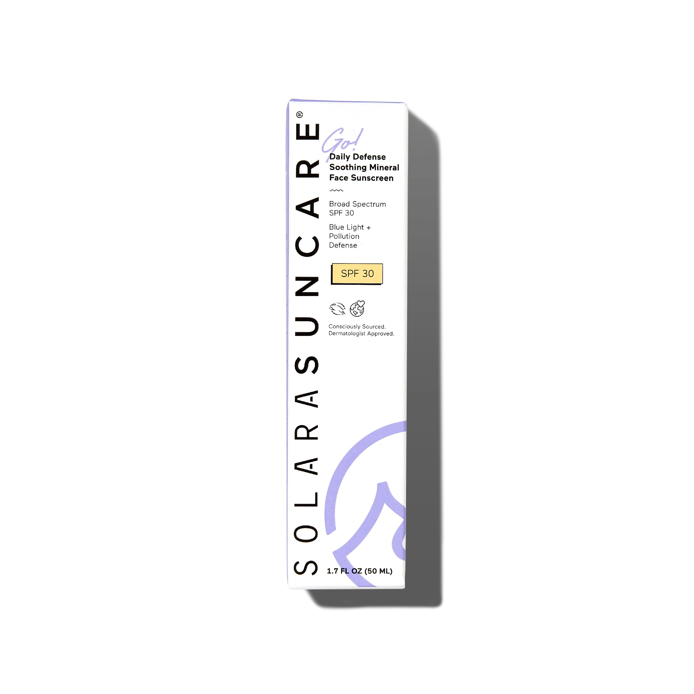 Go! Daily Defense Soothing Mineral Face Sunscreen. SPF 30