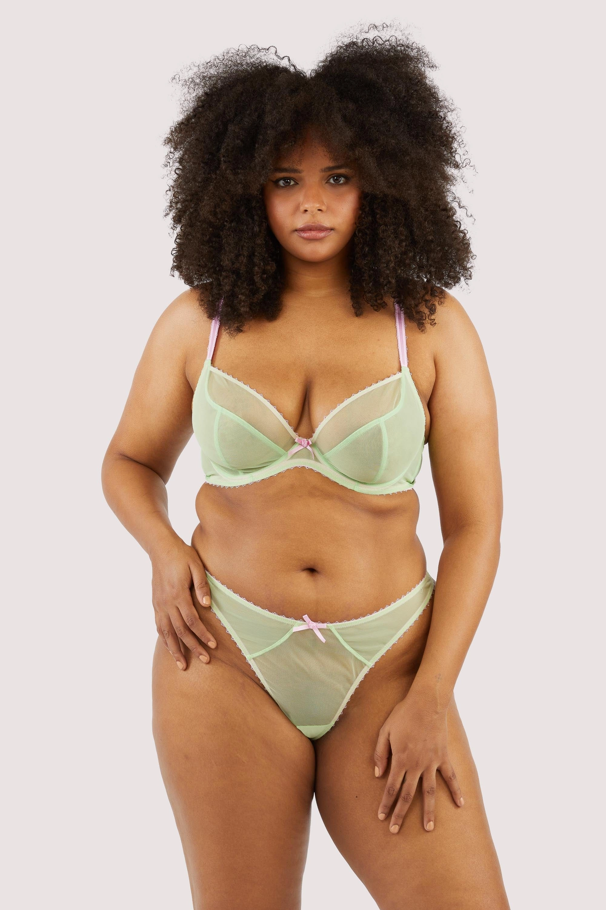 Grace Green Thong