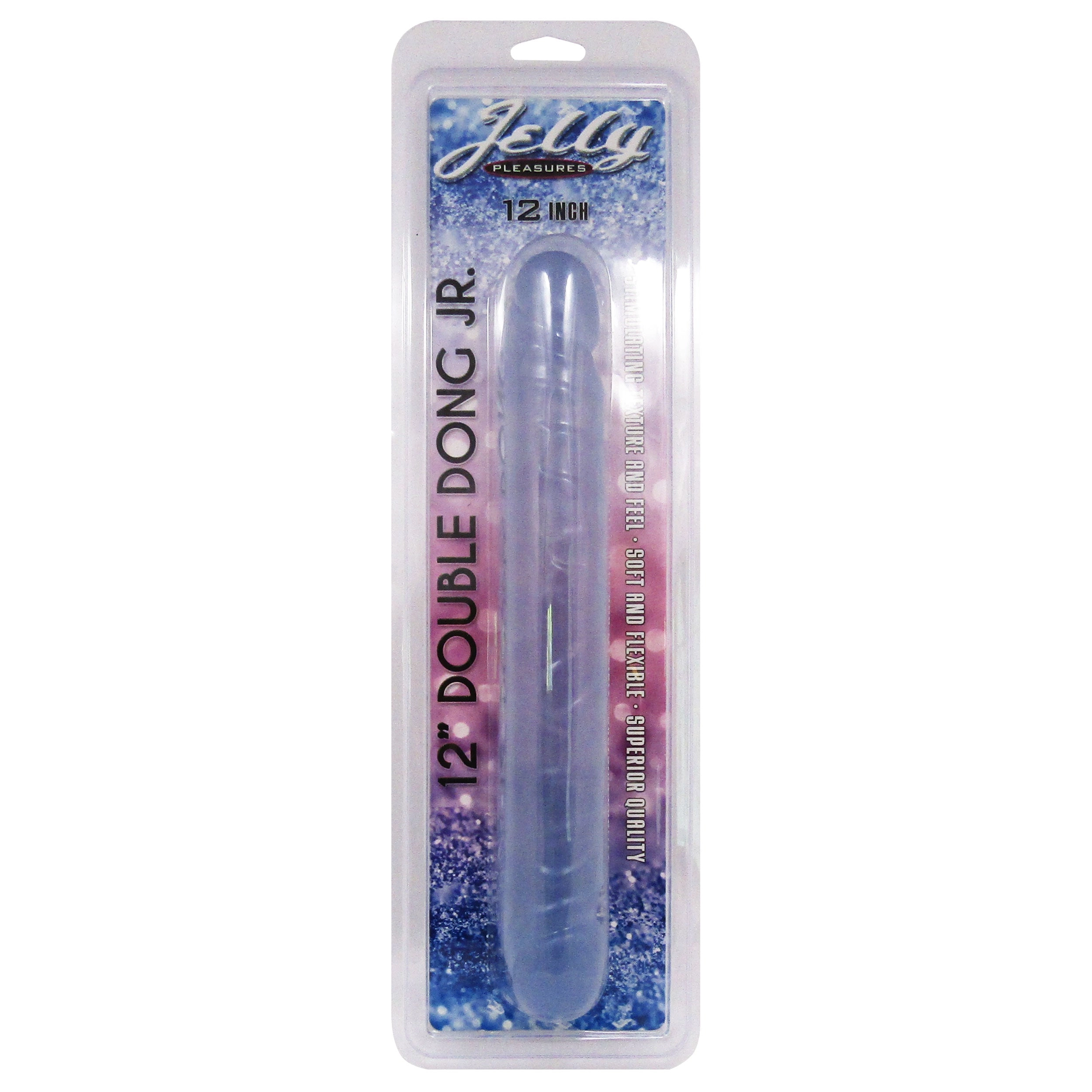 Jelly Pleasures 12in Double Dong