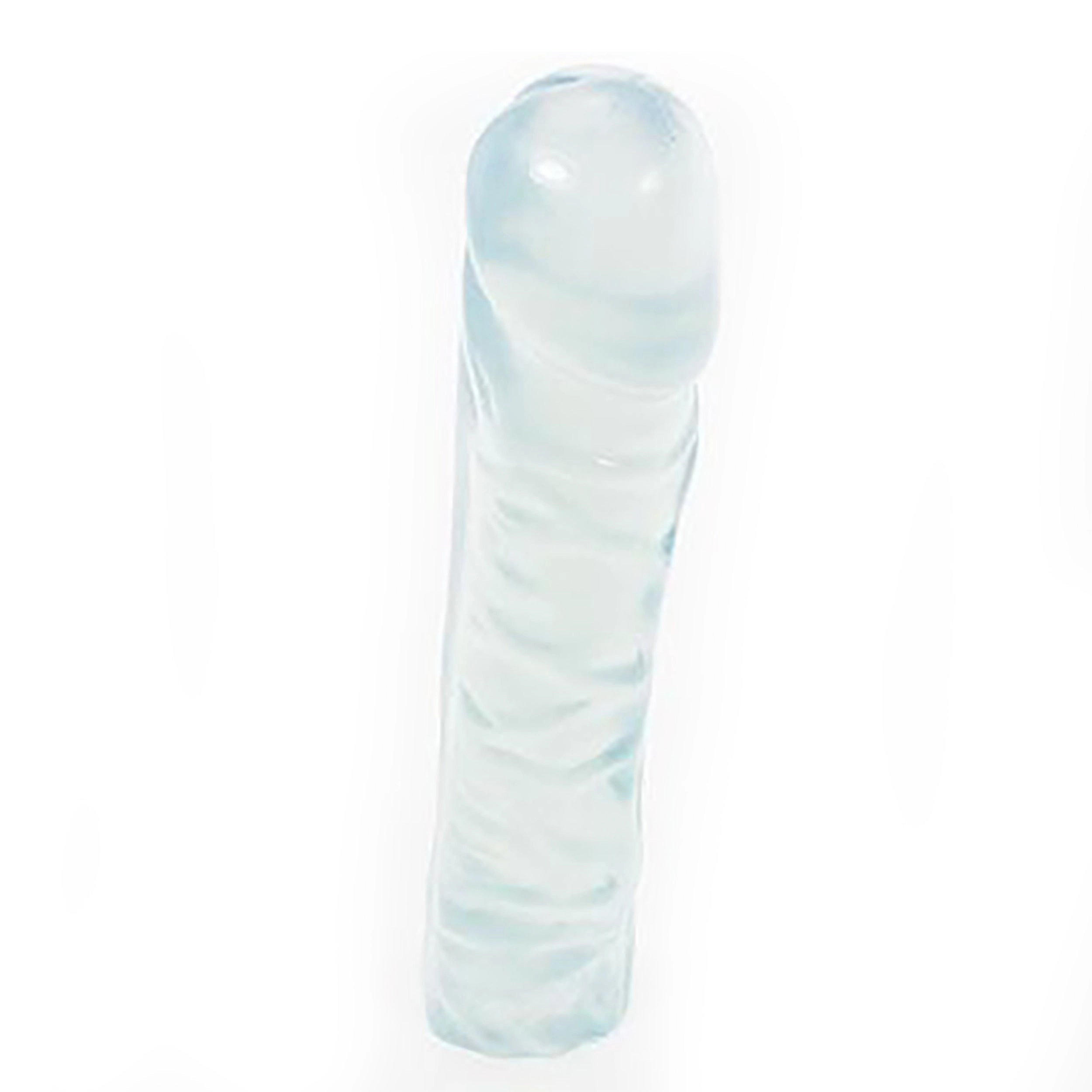 Jelly Pleasures 8in Clear Dong