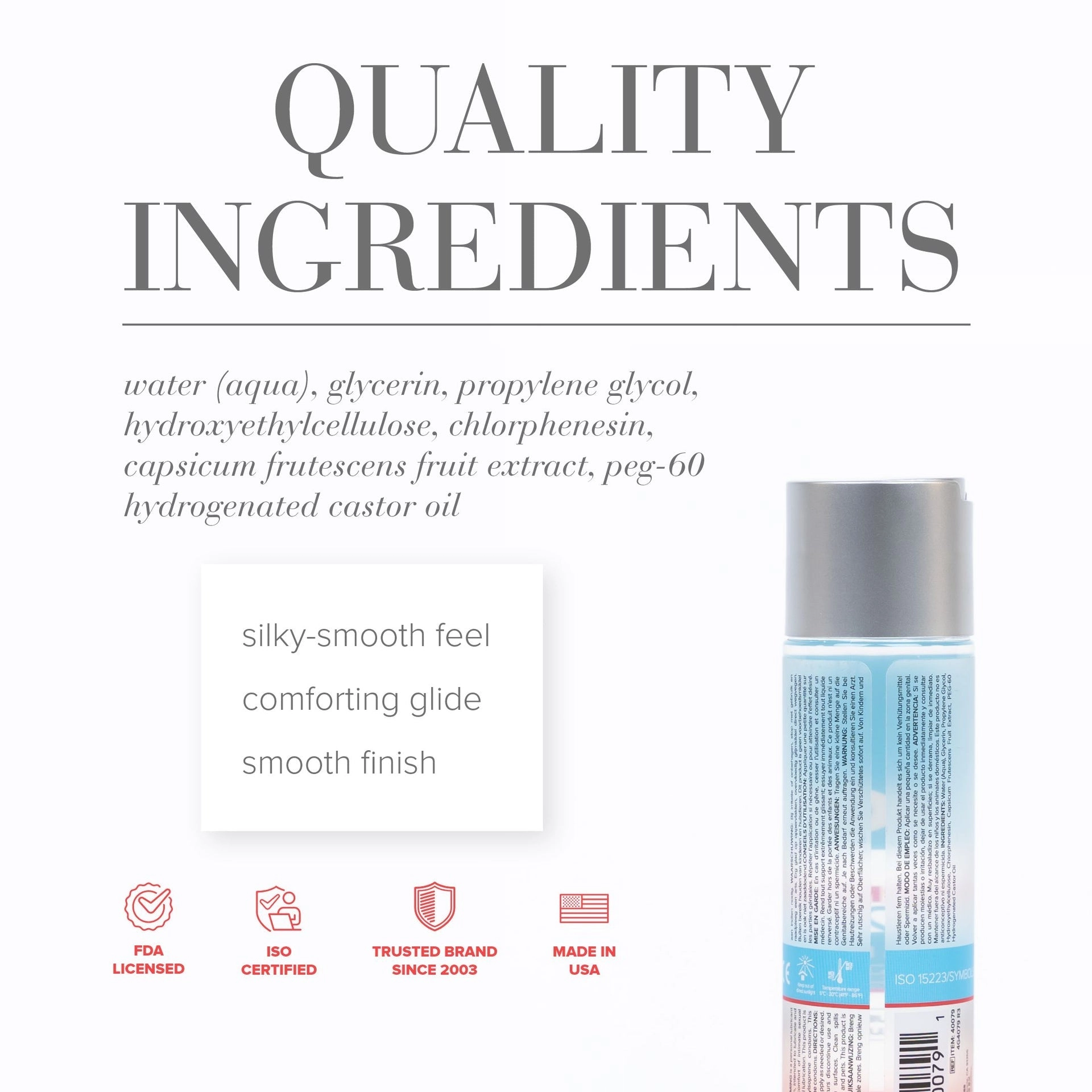 JO H2O Warming Lube - 4 oz.