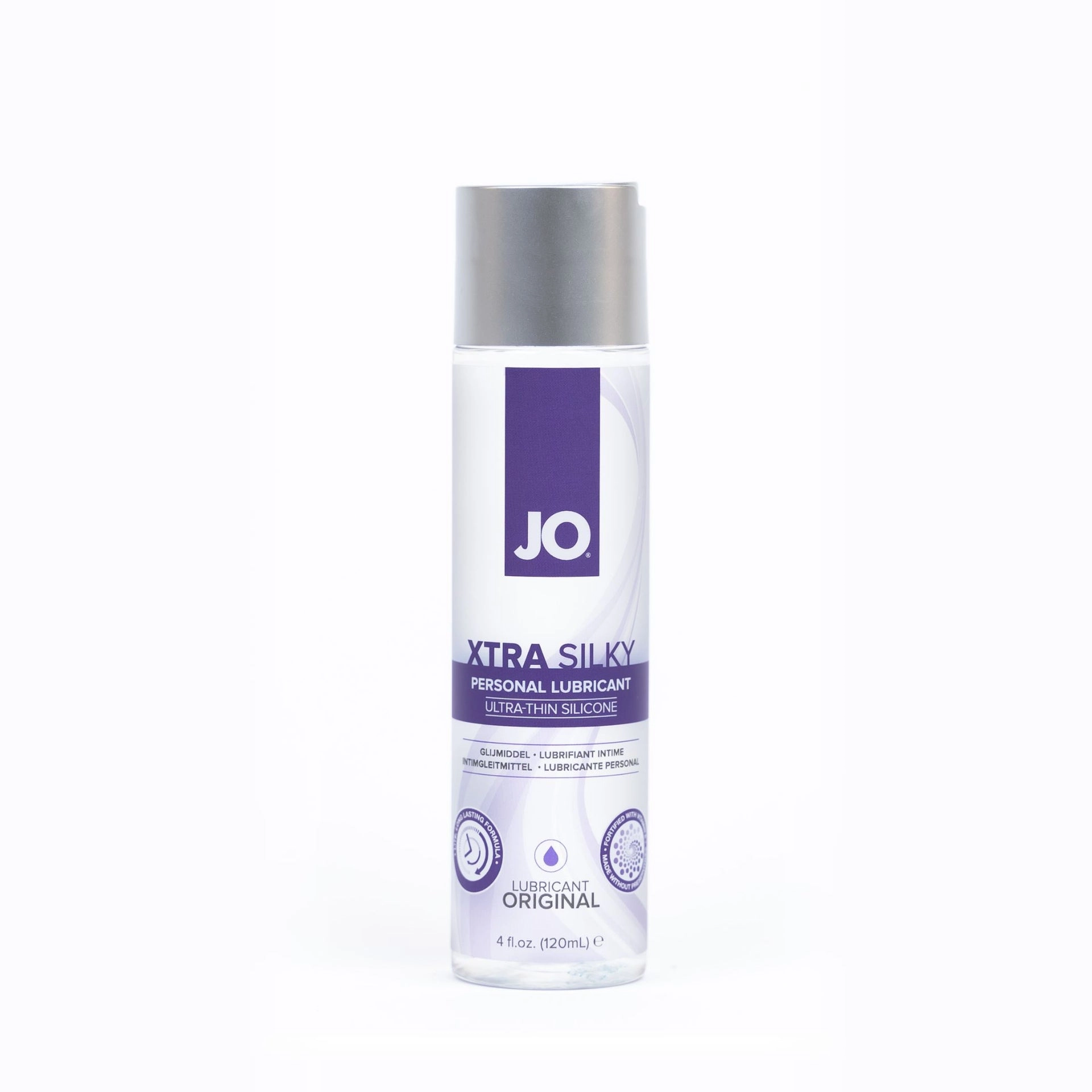 JO Xtra Silky Silicone Lube - 4oz