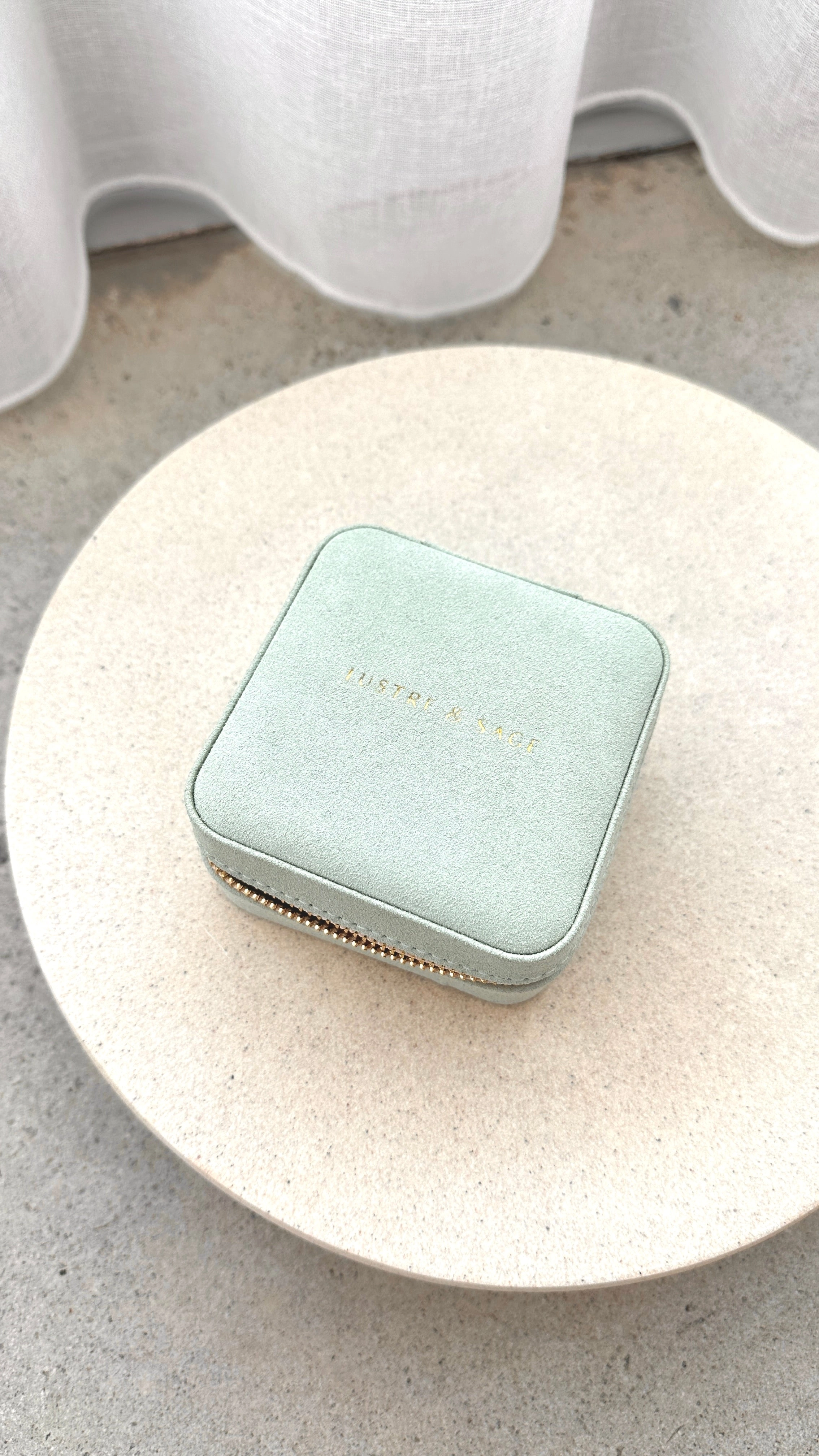 July Jewellery Box - Sage