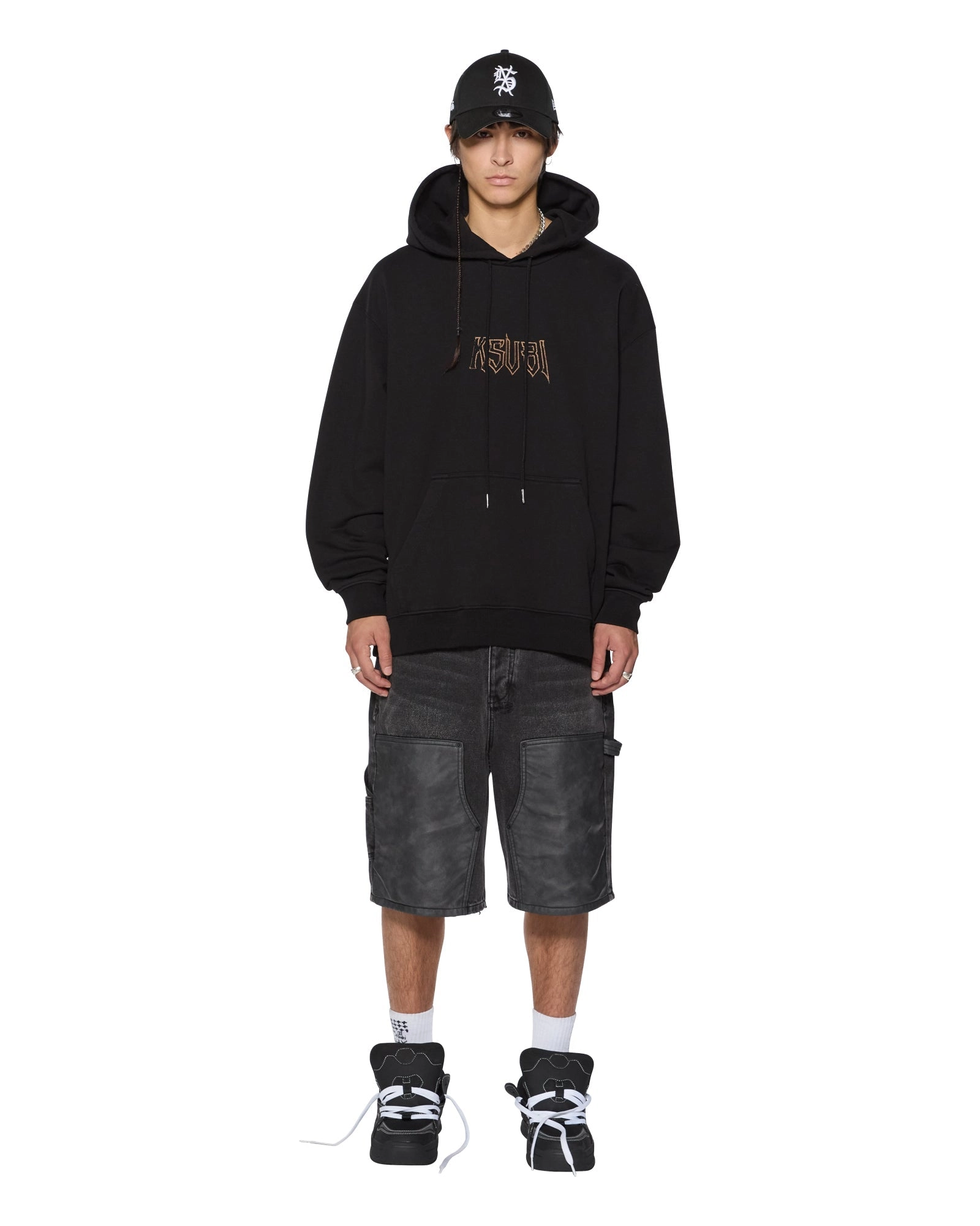 KINGDOM BIGGIE HOODIE JET BLACK