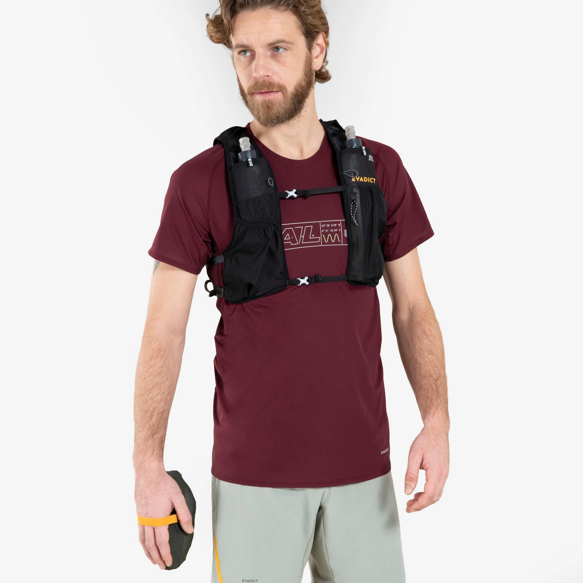 Kiprun 5L Trail Running Hydration Vest -  1L Water Bladder Included