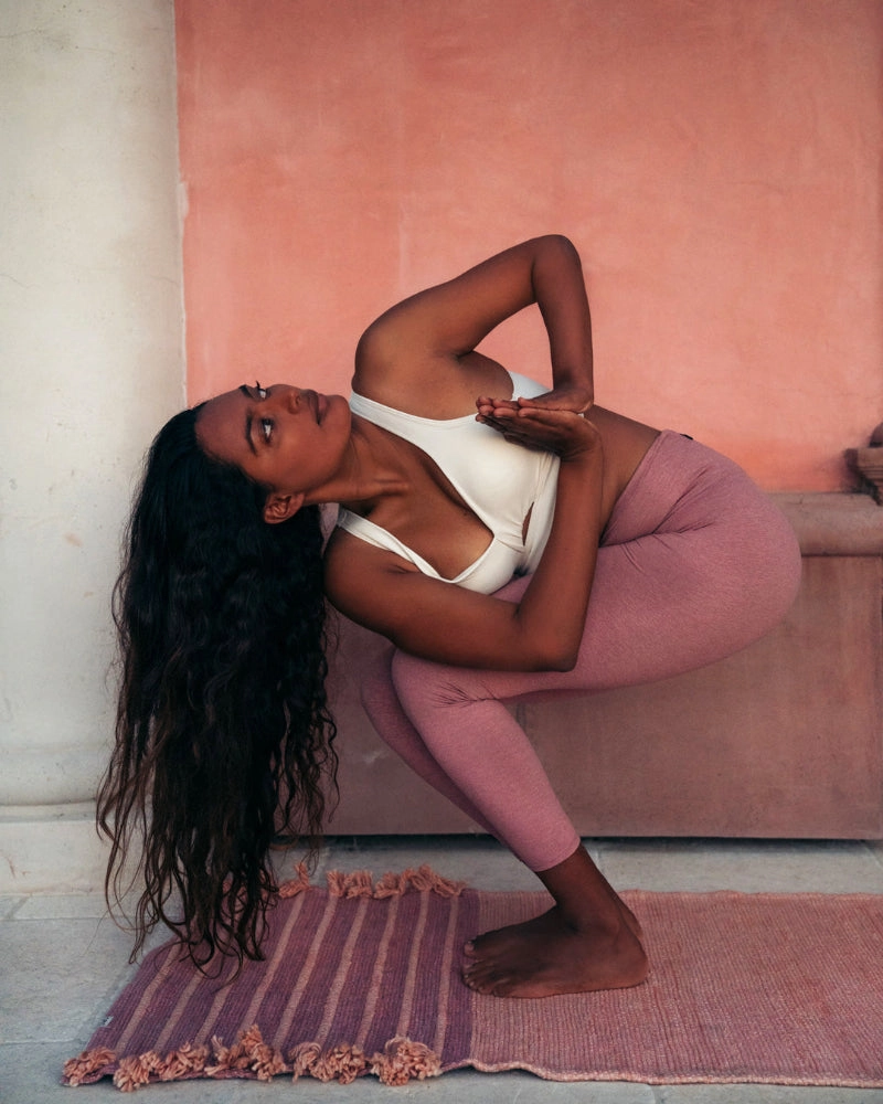 Madder Root & Sappan Wood Ayurvedic Yoga Mat - Long