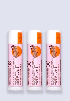 Malibu Sun Stick Lip Balm SPF 30 Watermelon Flavour - 3 Pack
