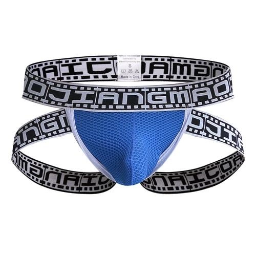 Men Mesh Underwear Jockstrap Mens Thongs G Strings Gay Sexy