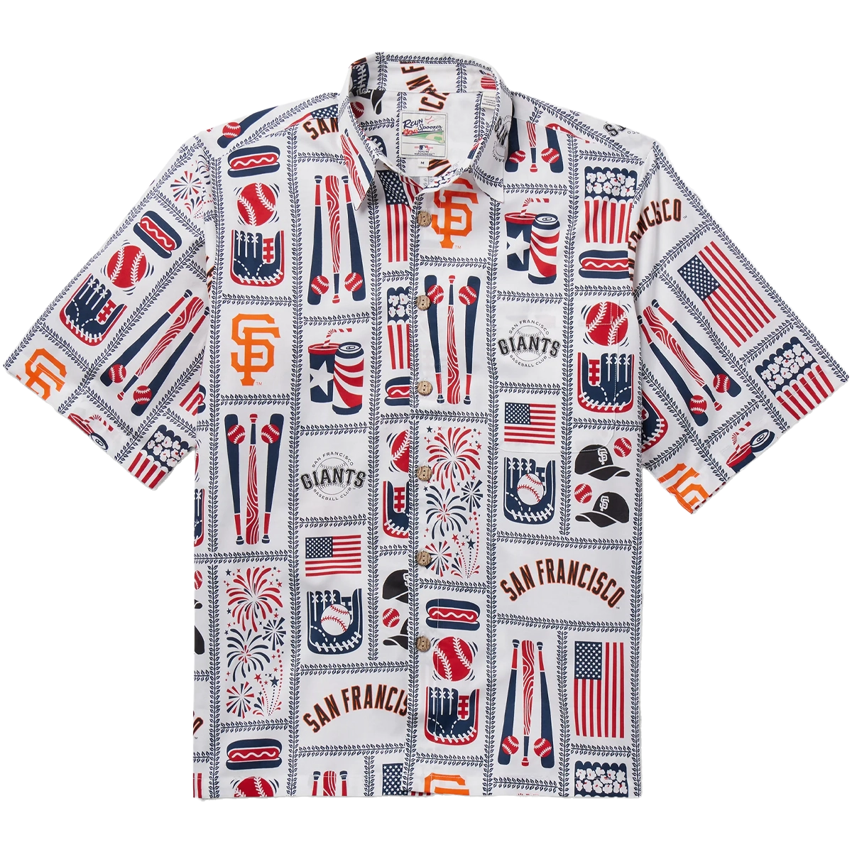 Men's Giants Americana Button Down