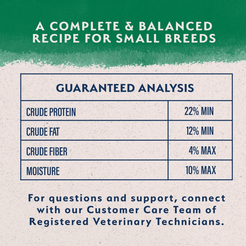 Natural Balance L.I.D. Limited Ingredient Diets Lamb & Brown Rice Formula Small Breed Bites Dry Dog Food