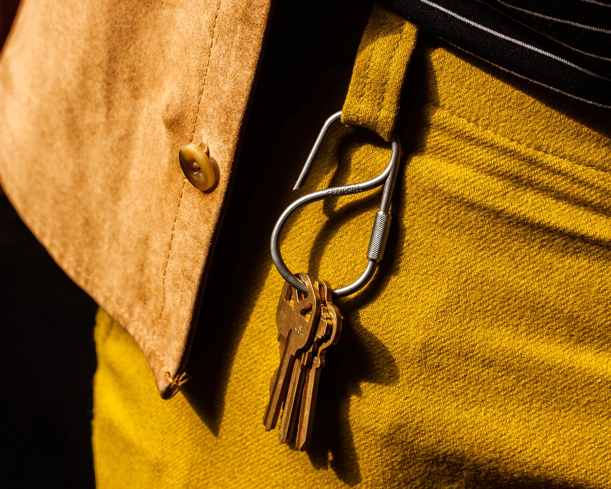 Offset Keyring