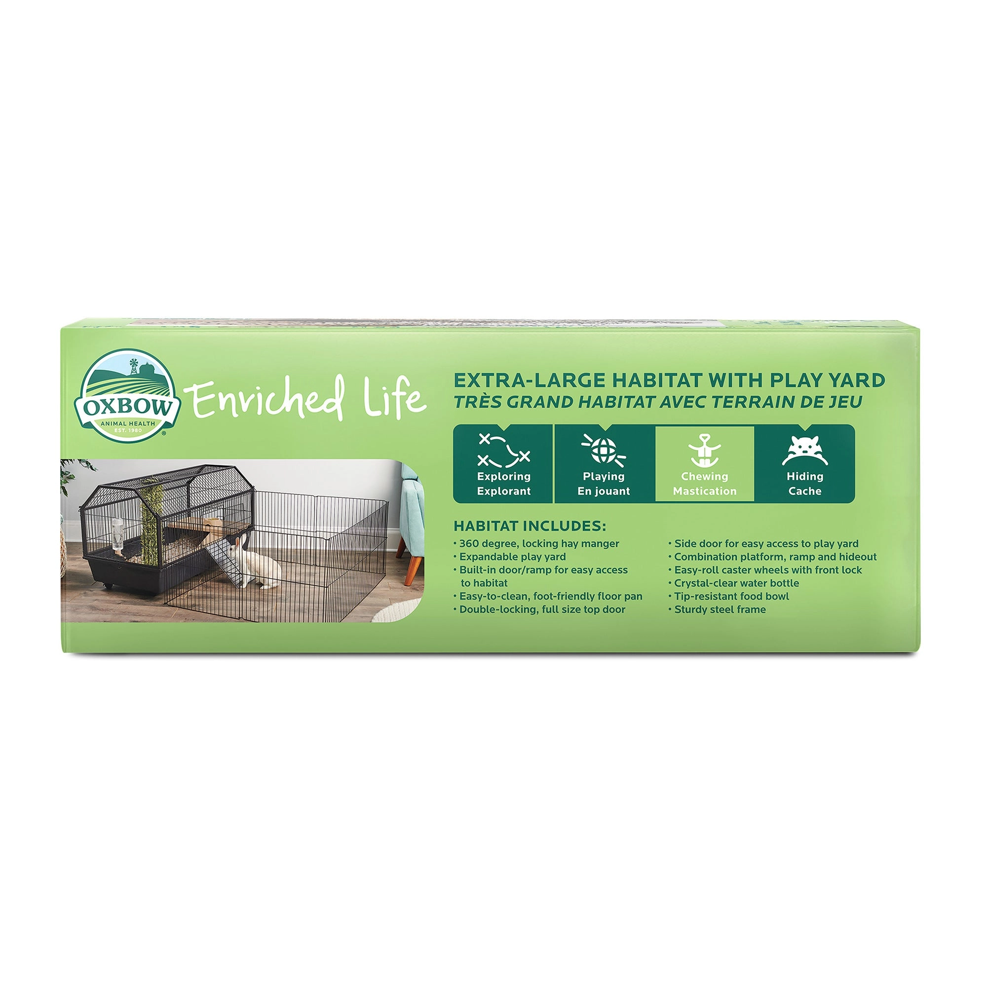 Oxbow Extra Large Habitat with Play Yard