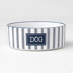 PetRageous Country Blue Dog 5" White/Navy