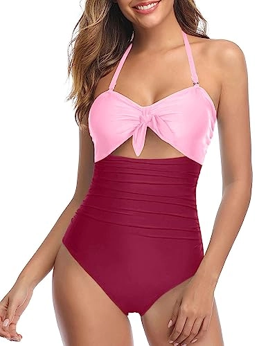 Sexy One Piece Cutout Bathing Suits