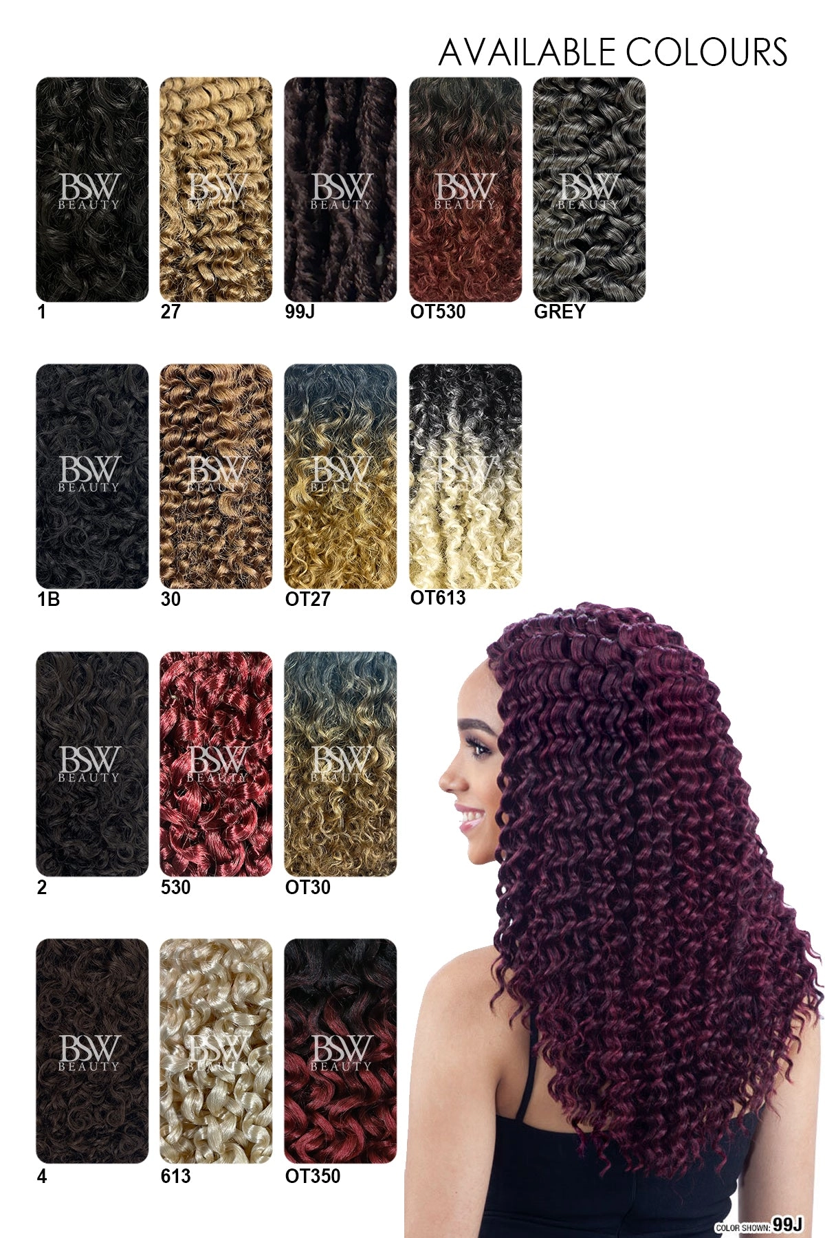 SHAKE N GO FREETRESS CROCHET BRAID DEEP TWIST 14"