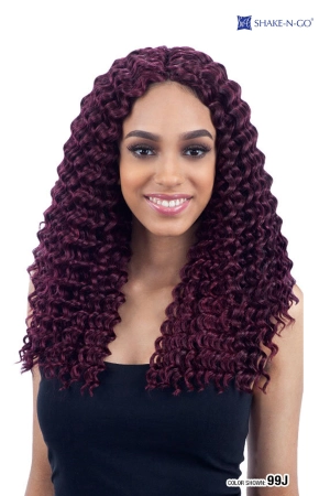 SHAKE N GO FREETRESS CROCHET BRAID DEEP TWIST 14"