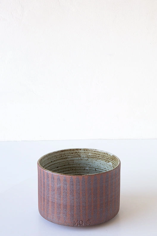 Thrown Bowl-Stripes