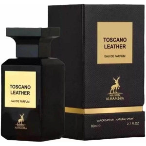 Toscano Leather by Maison Alhambra cologne for men EDP 2.7 oz New in Box