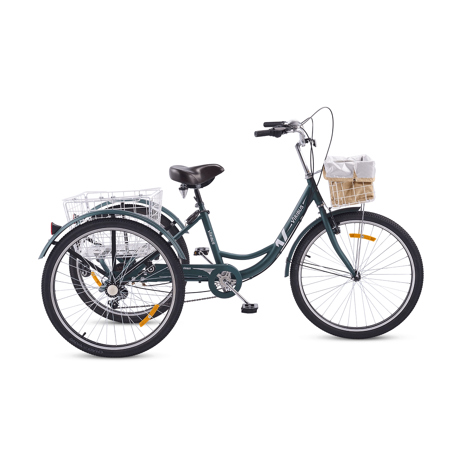 VB1 City Adult Tricycle with Dual Baskets