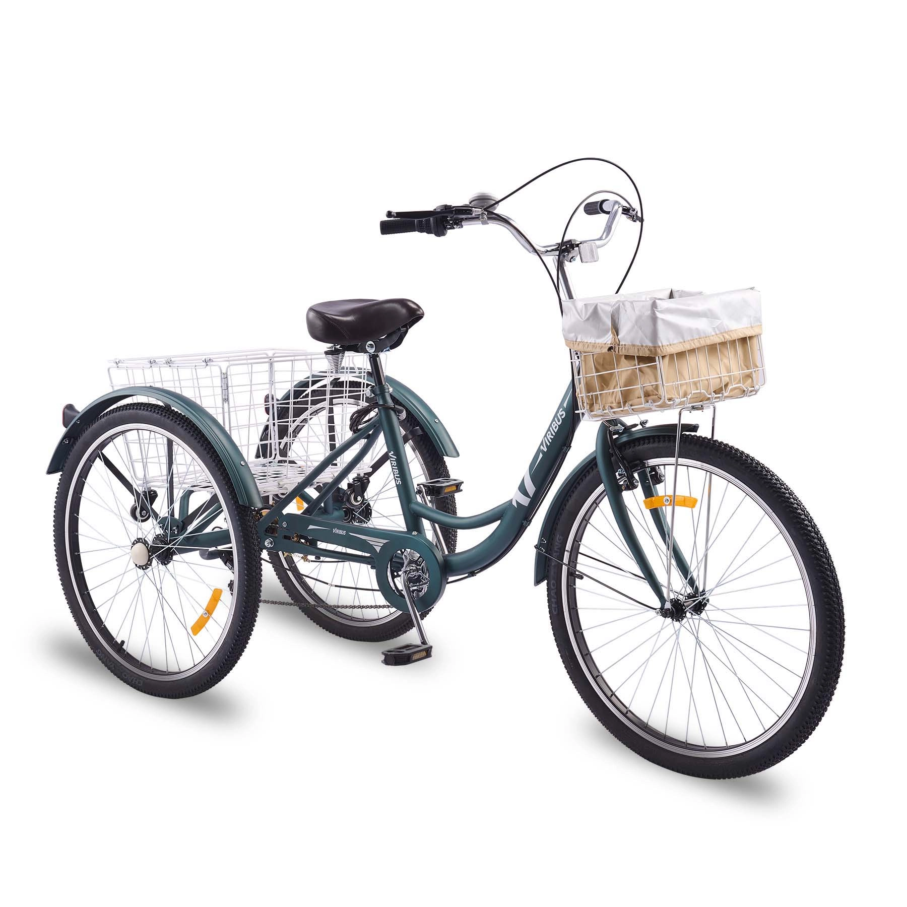VB1 City Adult Tricycle with Dual Baskets