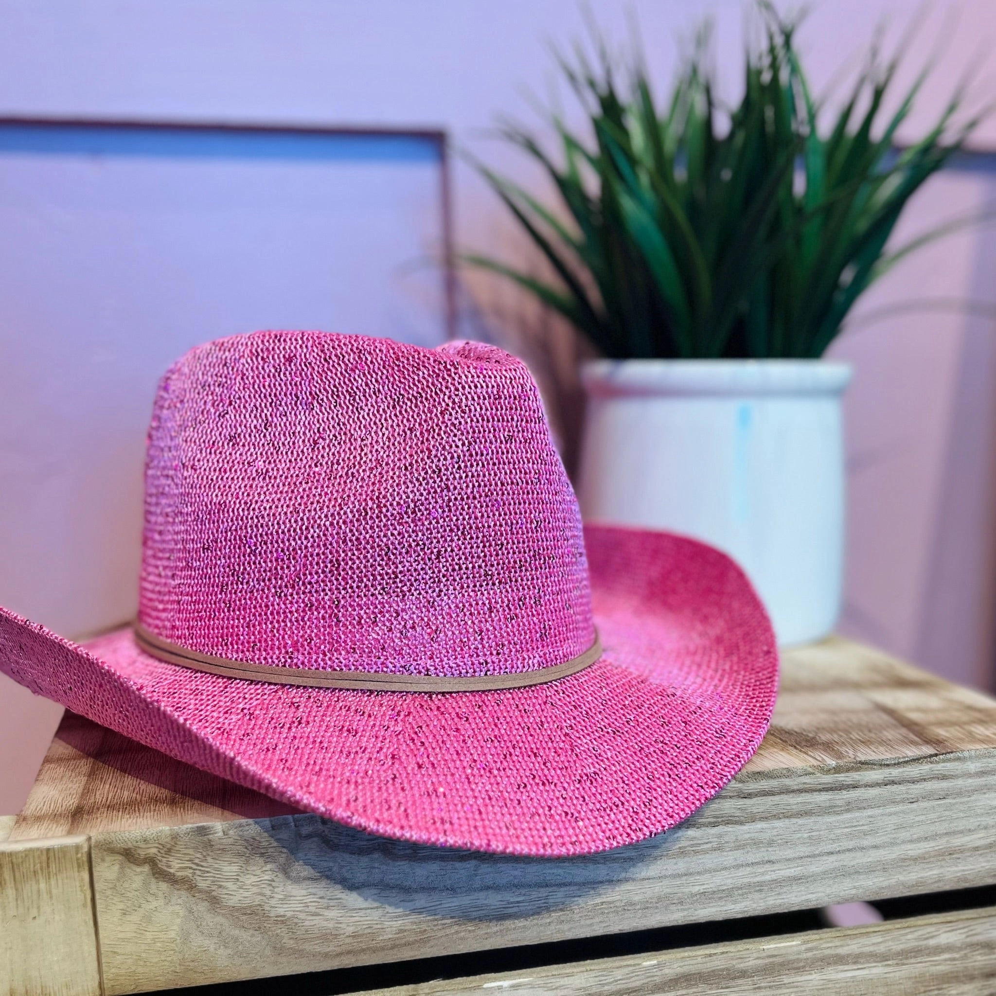 Vegas Baby Sequin Cowboy Hat