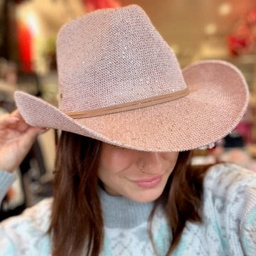 Vegas Baby Sequin Cowboy Hat