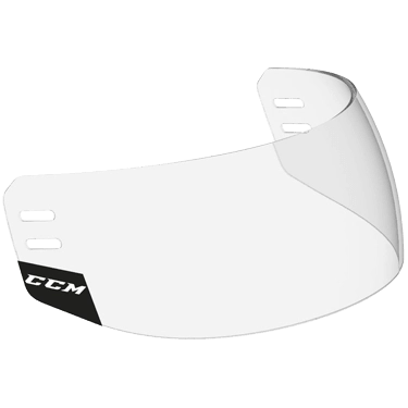 Visor Straight Certified with Spacer with screws - Senior