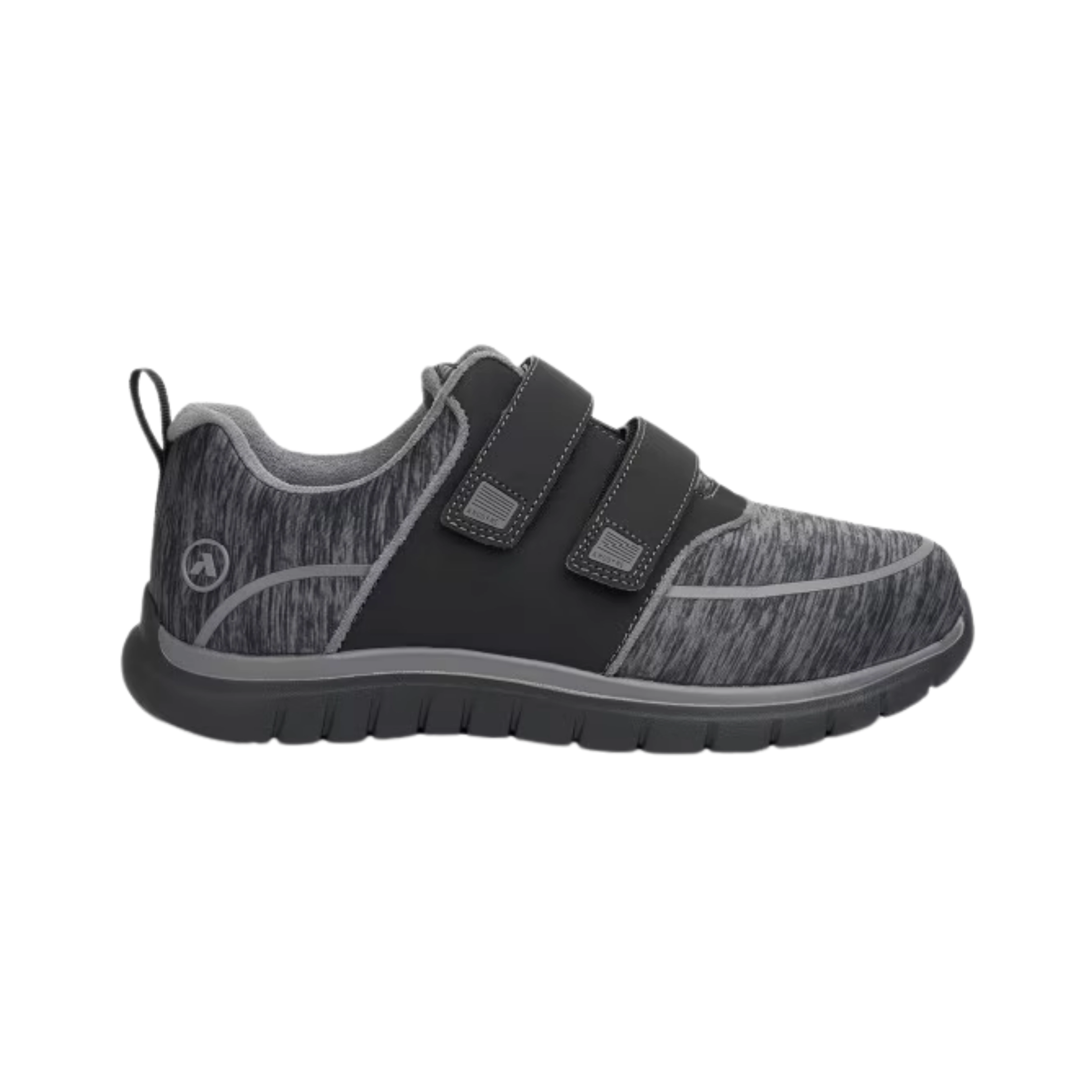 Women's Sport Double Depth #77 - Black/Grey (X-Wide Width)