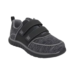 Women's Sport Double Depth #77 - Black/Grey (X-Wide Width)