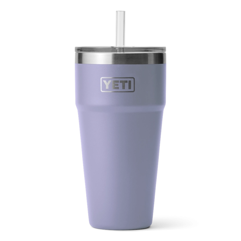 YETI Rambler 26 oz Stackable Cup With Straw Lid